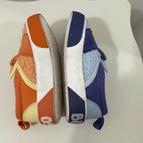 Bluey Kids Animal Face Slippers - Blue and Orange - Picture 4 of 5